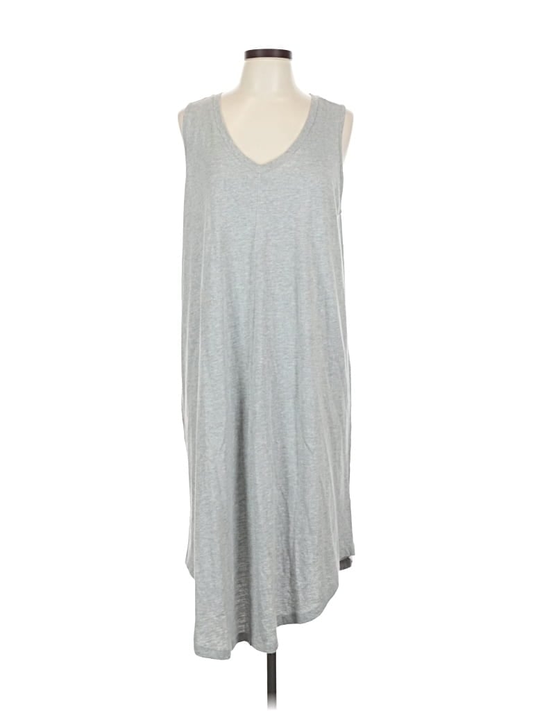 Pre-owned Caslon Casual Dress In Gray