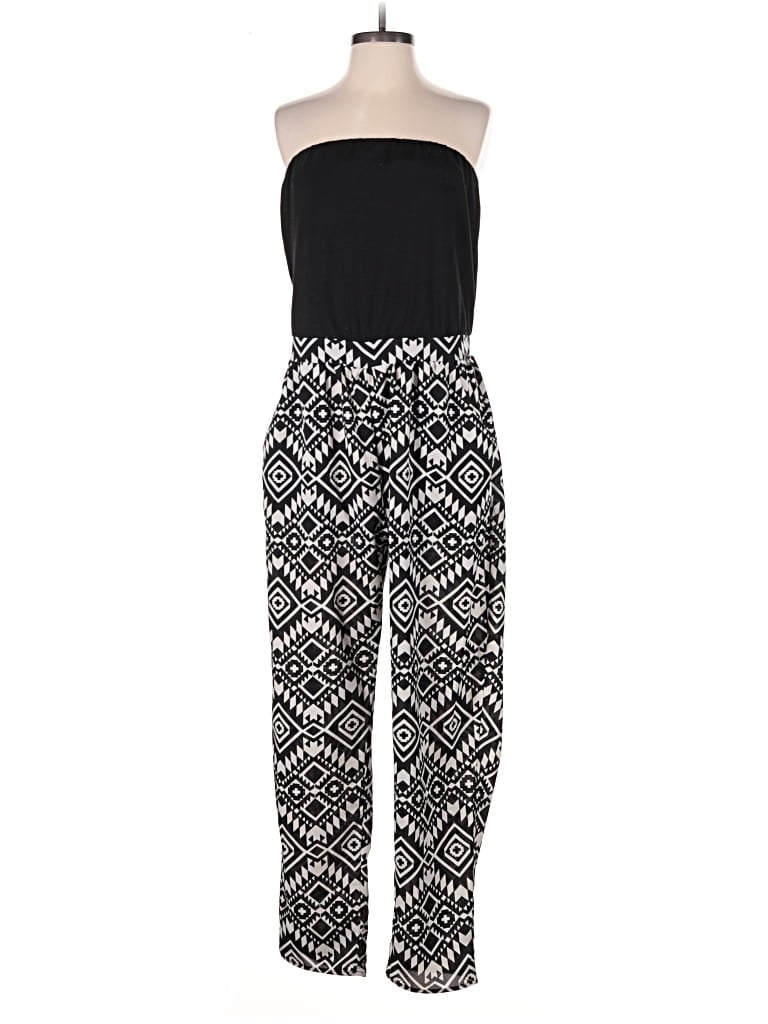 Pre-owned Xhilaration Jumpsuit In Black
