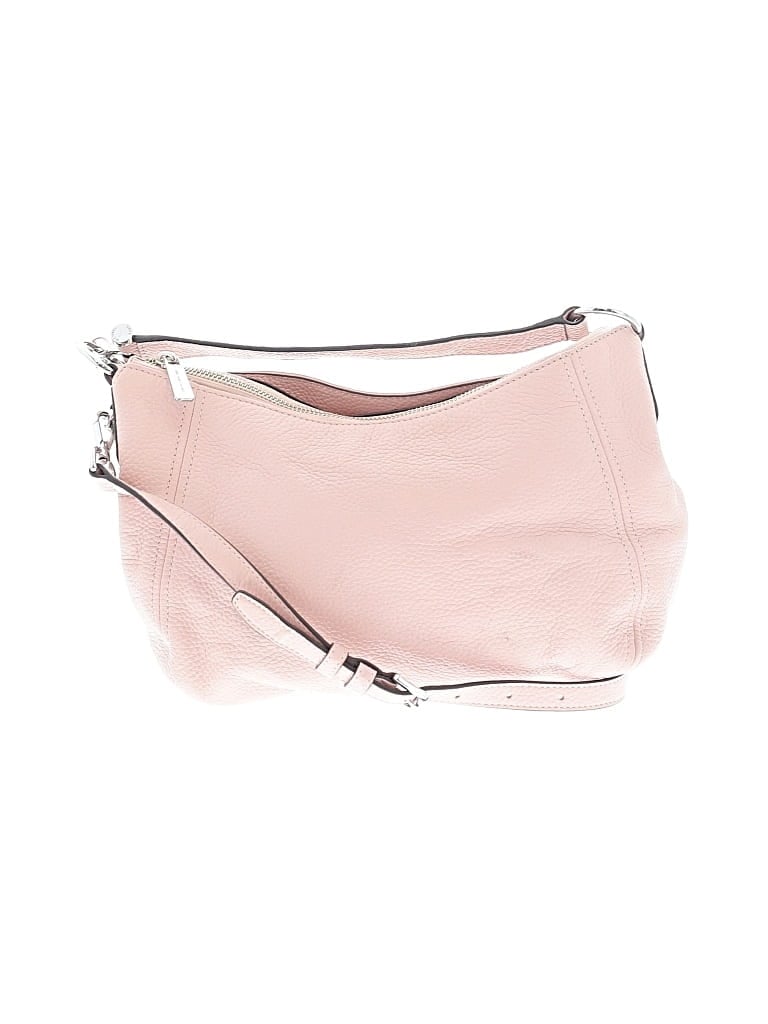 Pre-owned Michael Michael Kors Leather Satchel In Pink