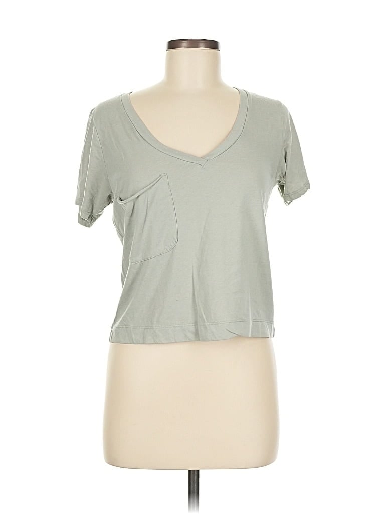 Pre-owned Altar'd State Short Sleeve T-shirt In Green