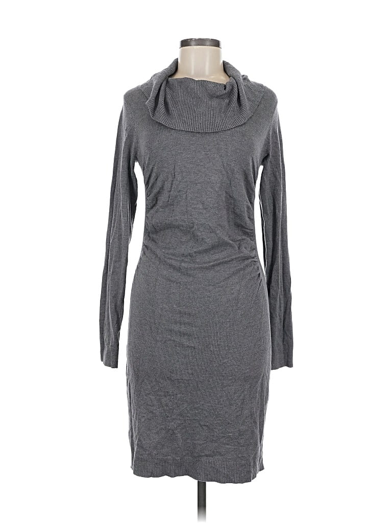 Pre-owned The Limited Casual Dress In Gray