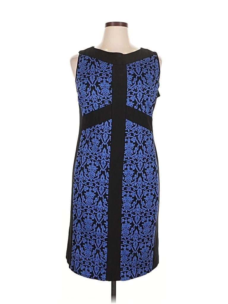 Pre-owned R & M Richards Cocktail Dress In Blue