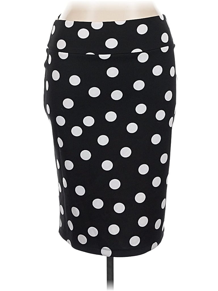 Pre-owned Inc International Concepts Formal Skirt In Black