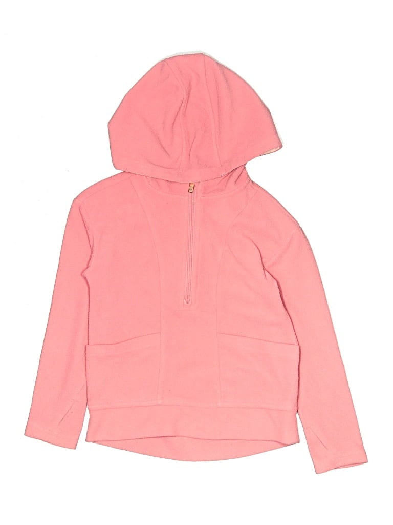 Pre-owned All In Motion Kids' Zip Up Hoodie In Pink