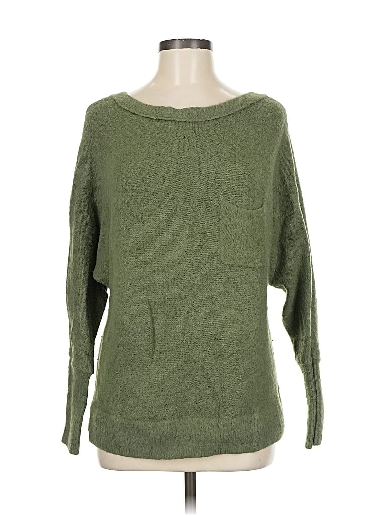Pre-owned Caslon Pullover Sweater In Green