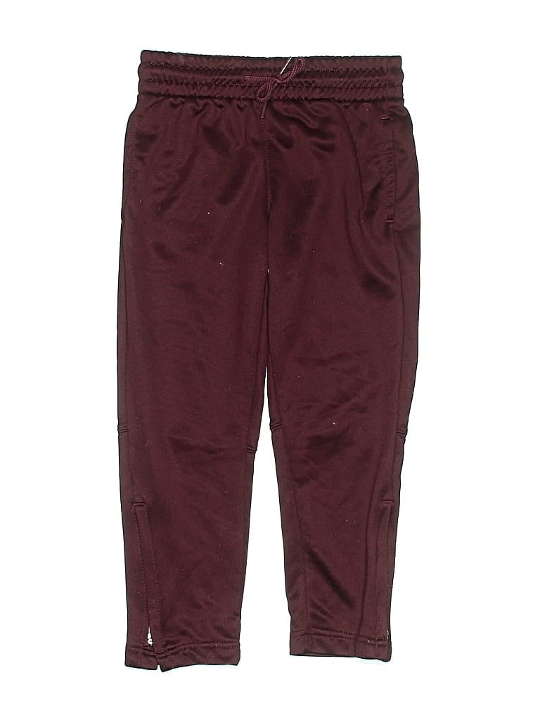Pre-owned Oshkosh B'gosh Kids' Track Pants In Burgundy