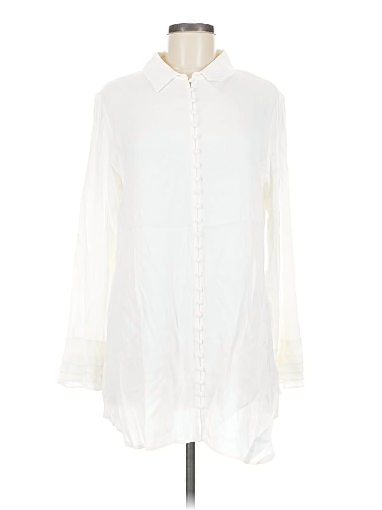 Pre-owned Soft Surroundings Casual Dress In White