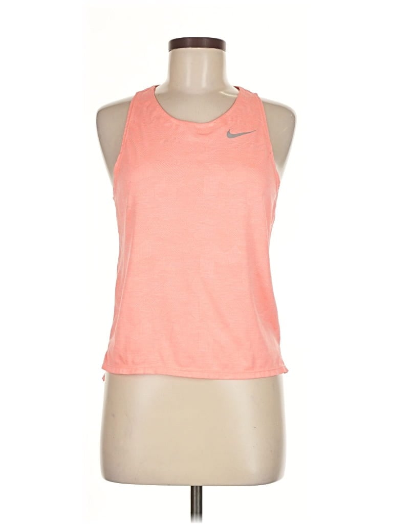Pre-owned Nike Active Tank Top In Orange