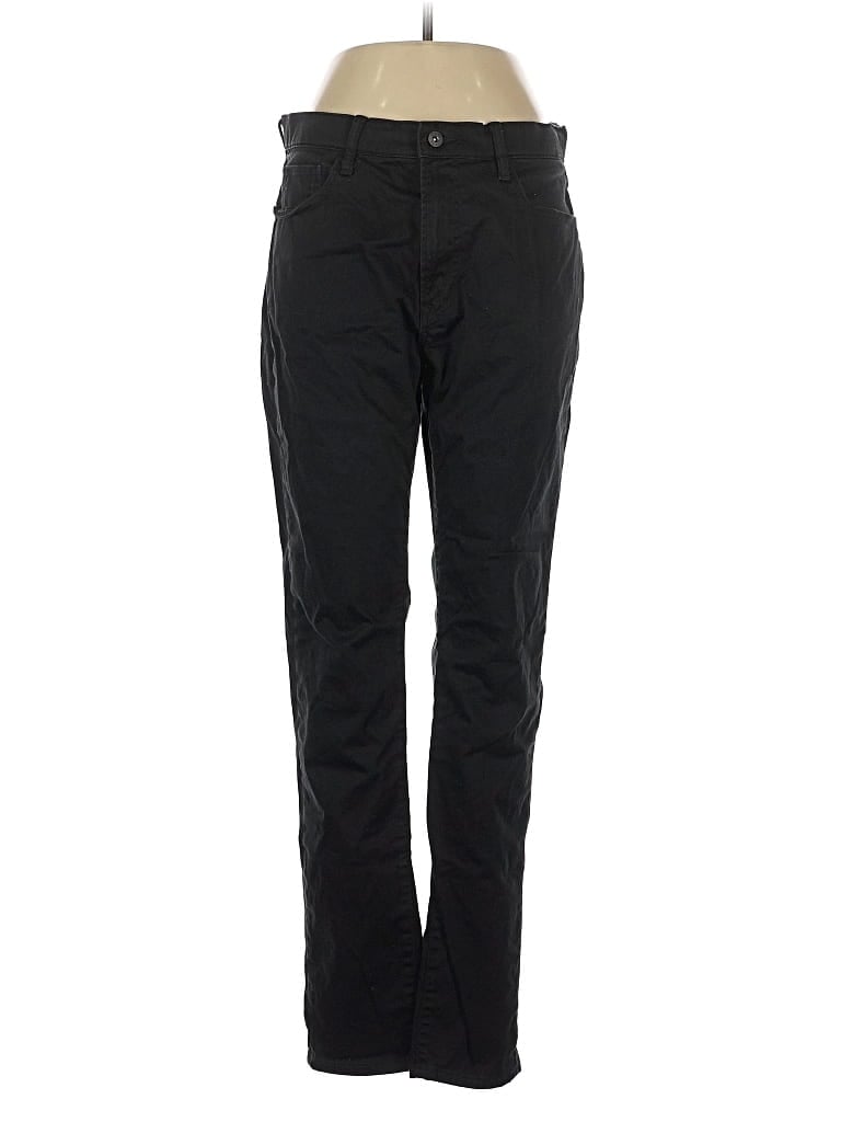 Pre-owned Uniqlo Casual Pants In Black