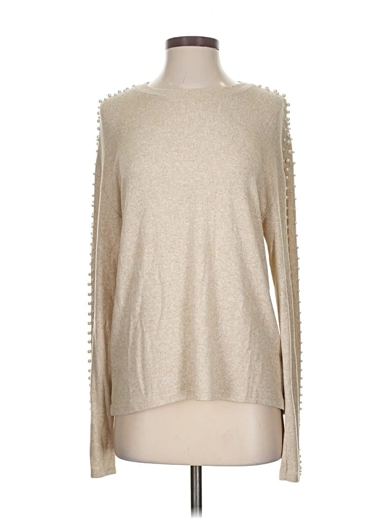 Pre-owned H&m Pullover Sweater In Brown