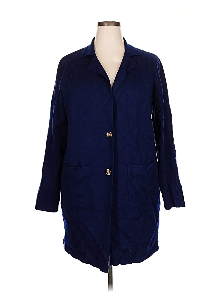 Pre-owned Merokeety Cardigan Sweater In Blue