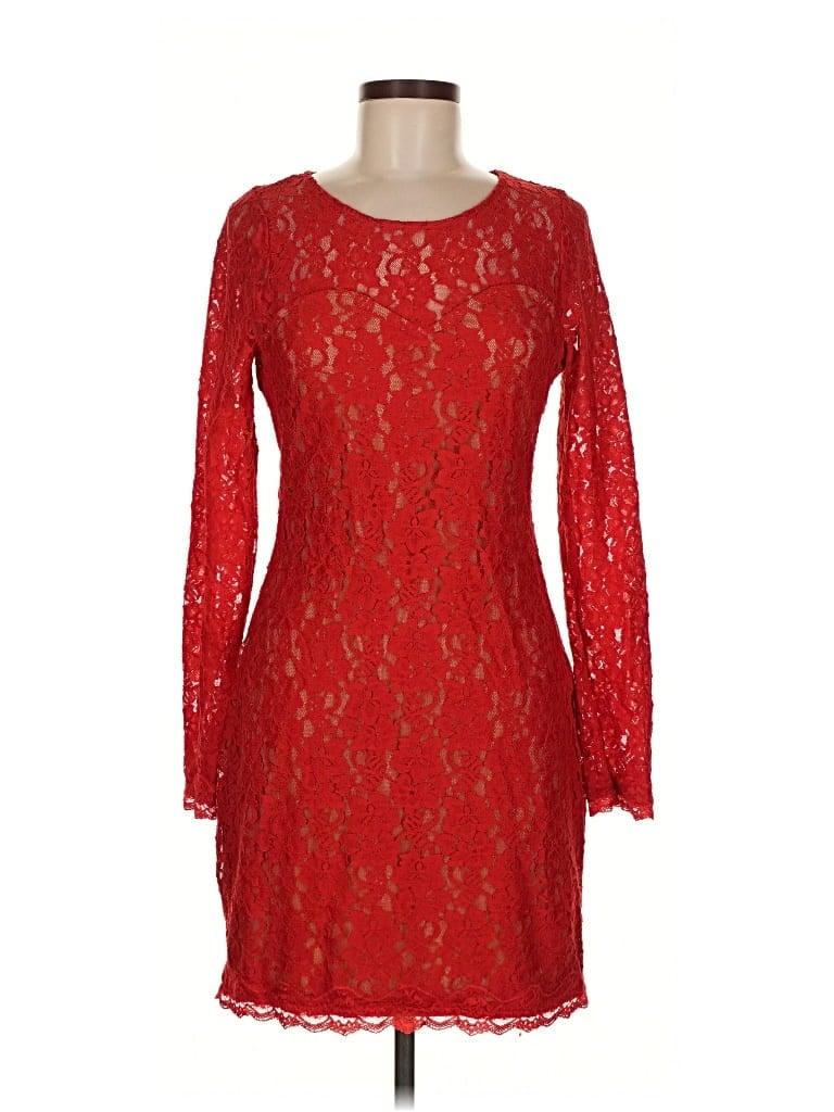 Pre-owned Express Cocktail Dress In Red