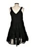 Assorted Brands 100% Polyester Solid Black Casual Dress Size S - photo 2