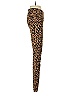 Weekend Animal Print Brown Casual Pants Size XS - photo 4
