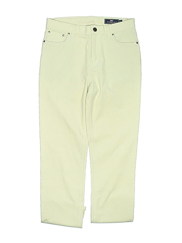 Pre-owned Vineyard Vines Kids' Casual Pants In White