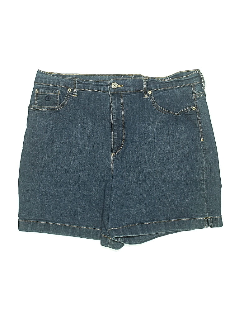 Pre-owned Gloria Vanderbilt Denim Shorts In Blue