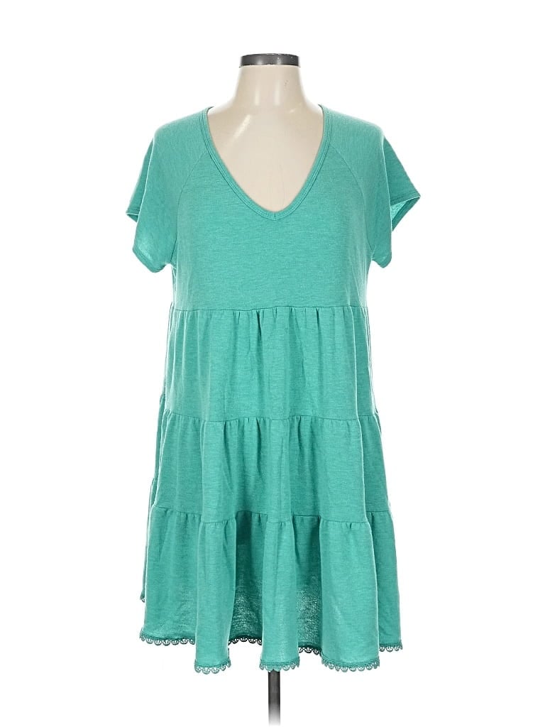 Pre-owned Assorted Brands Casual Dress In Blue