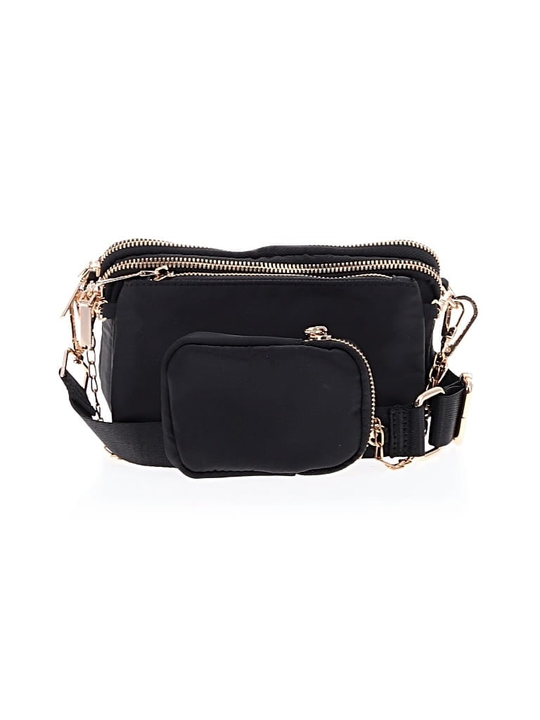 Pre-owned Unbranded Crossbody Bag In Black