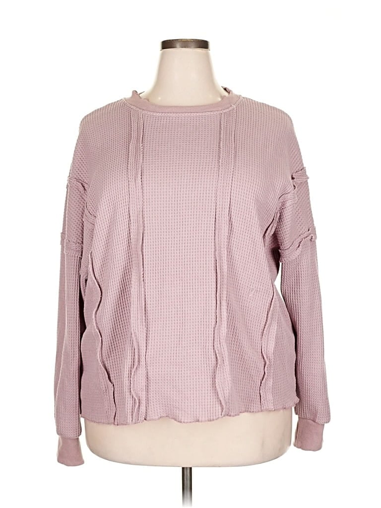 Pre-owned Unbranded Pullover Sweater In Pink