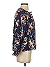 Splendid 100% Rayon Blue Long Sleeve Blouse Size XS - photo 4
