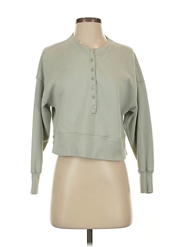 Pre-owned Abercrombie & Fitch Pullover Sweater In Blue