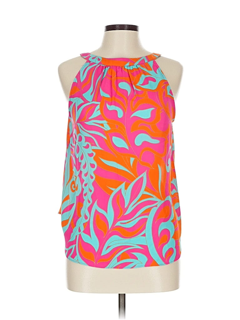 Pre-owned Rose + Olive Sleeveless Blouse In Pink