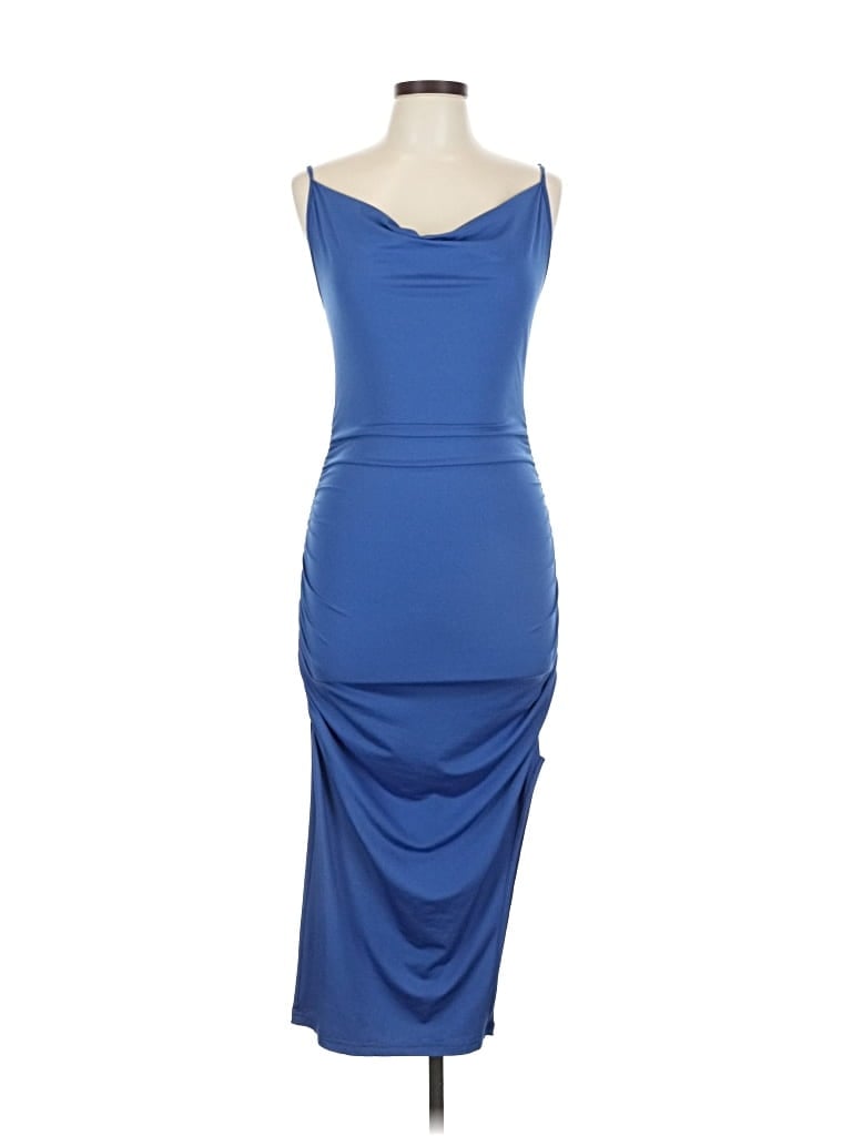 Pre-owned Shein Cocktail Dress In Blue