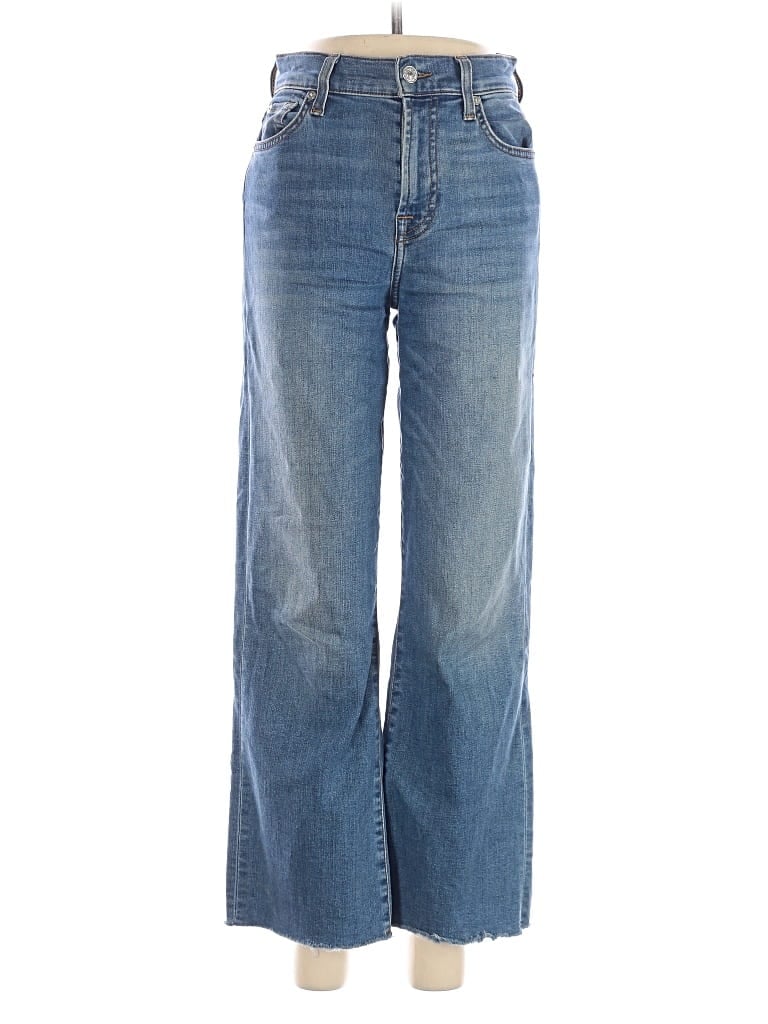 Pre-owned 7 For All Mankind Jeans In Blue