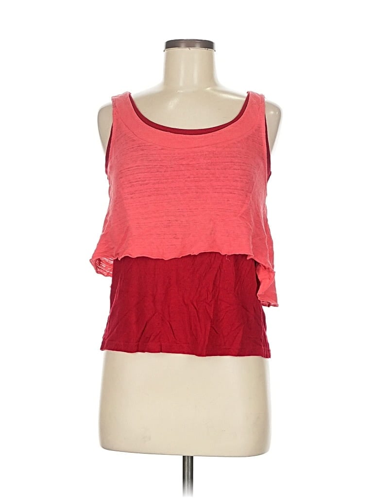 Pre-owned Urban Outfitters Sleeveless Top Red Halter Neckline Tops