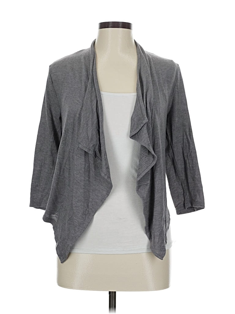 Pre-owned Derek Heart Cardigan Sweater In Gray