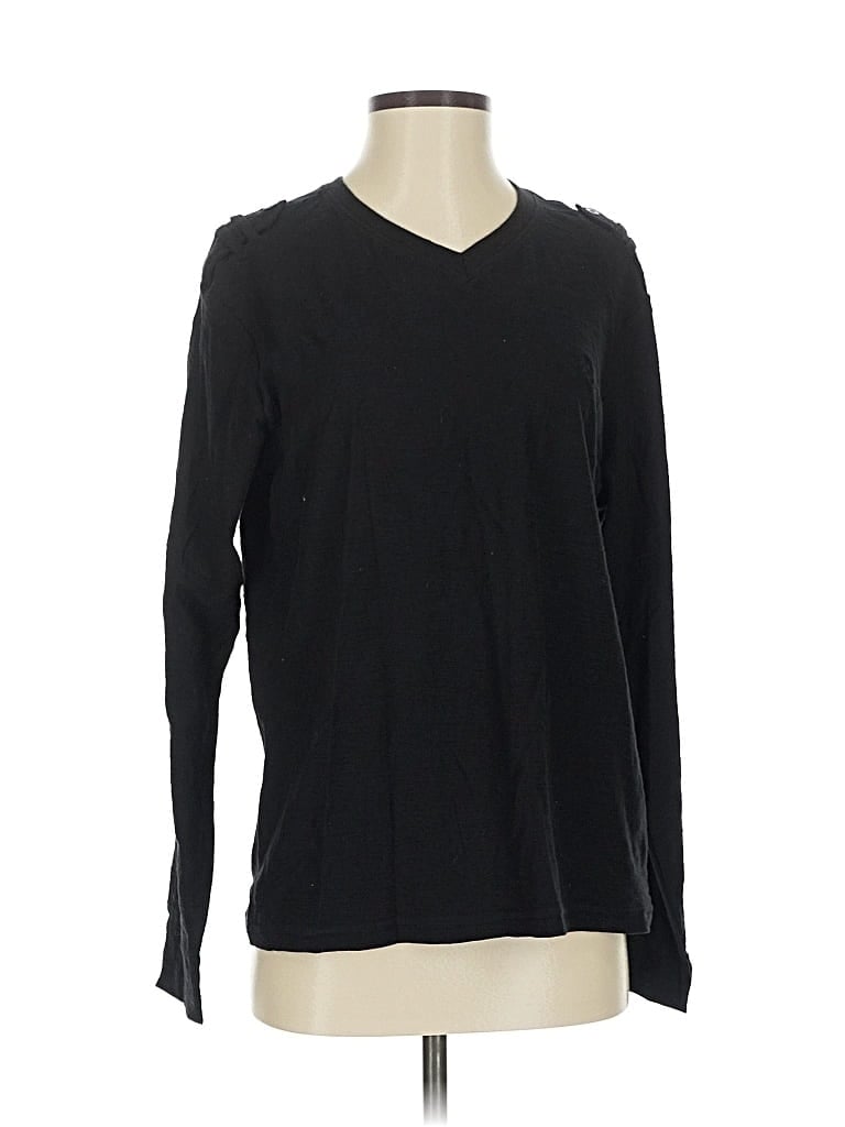 Pre-owned English Laundry Long Sleeve T-shirt In Black