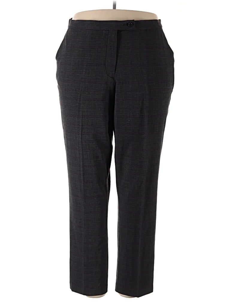 Pre-owned Investments Dress Pants In Gray