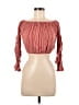 Windsor 100% Rayon Red 3/4 Sleeve Blouse Size M - photo 1