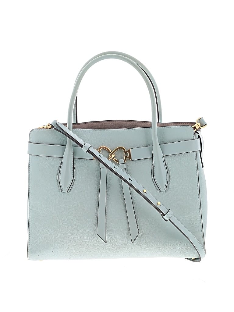 Pre-owned Kate Spade New York Leather Satchel In Blue