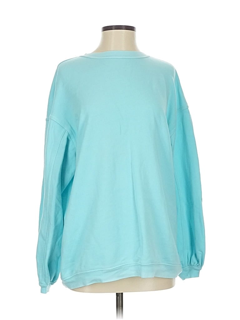 Pre-owned Aerie Sweatshirt In Blue