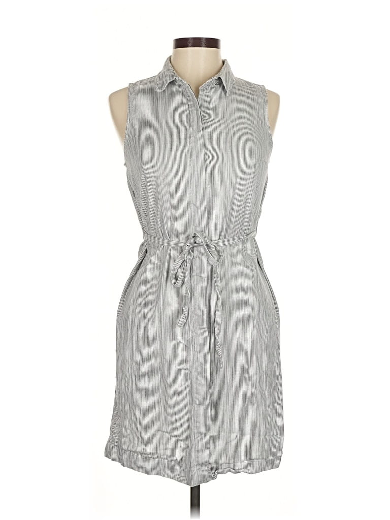 Pre-owned Tahari Casual Dress In Gray