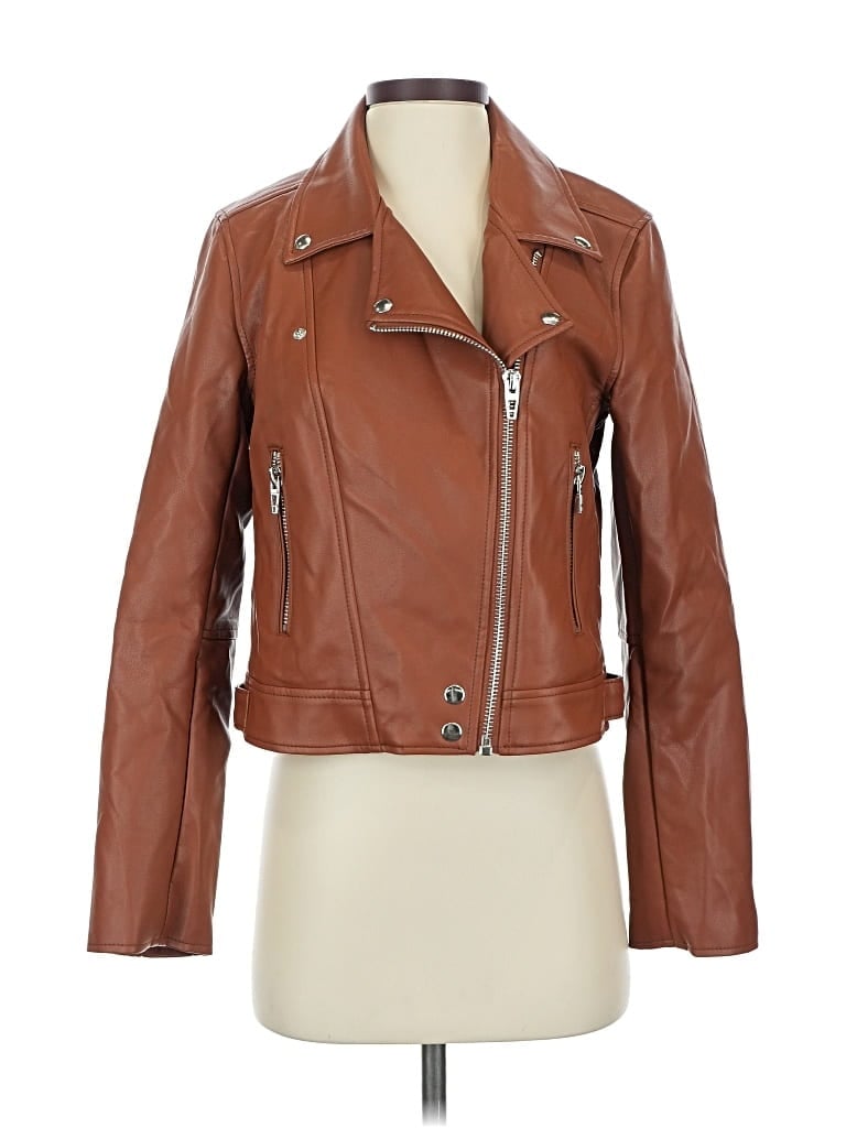 Pre-owned Blanknyc Blank Nyc Jacket In Brown