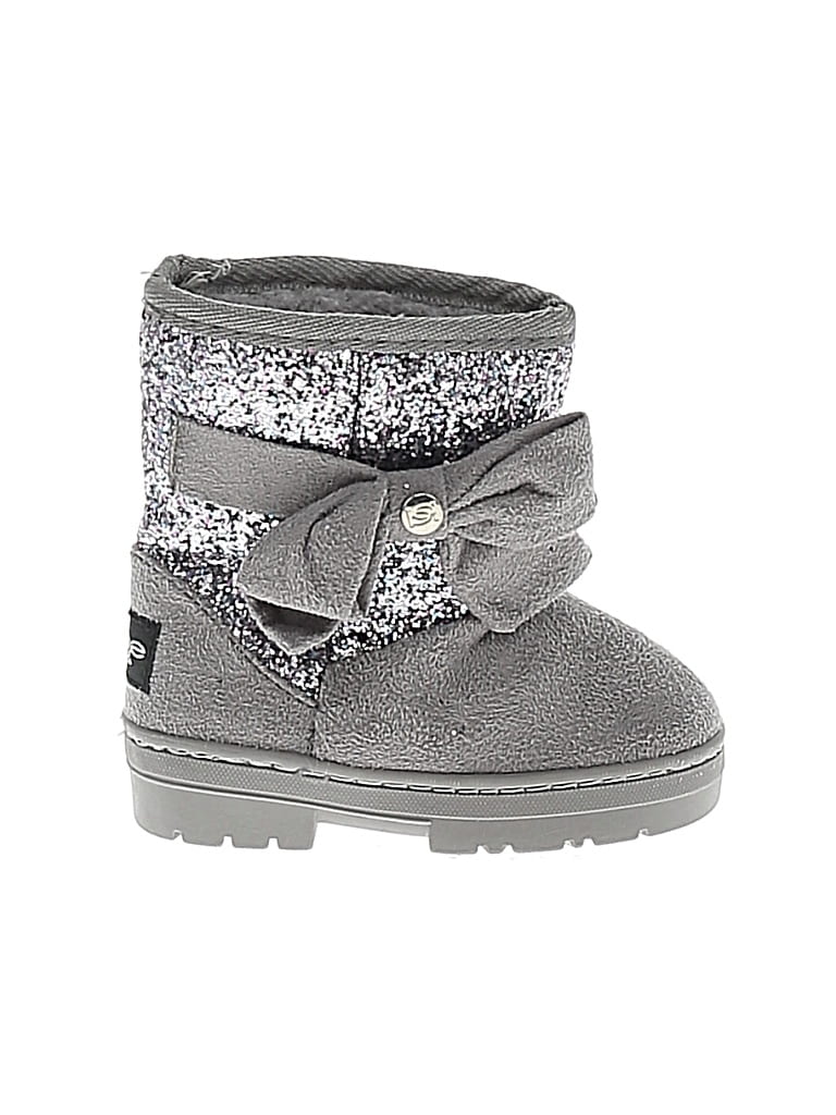 Pre-owned Bebe Kids' Ankle Boots In Gray