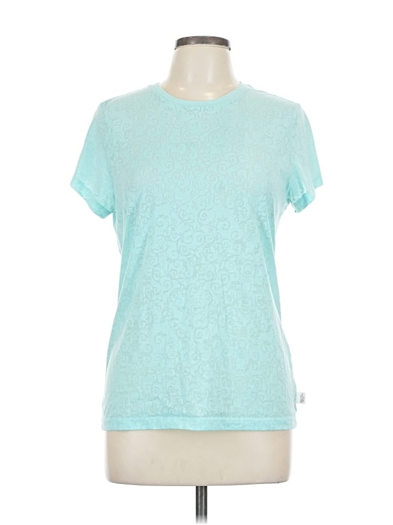 Pre-owned The North Face Short Sleeve T-shirt In Blue