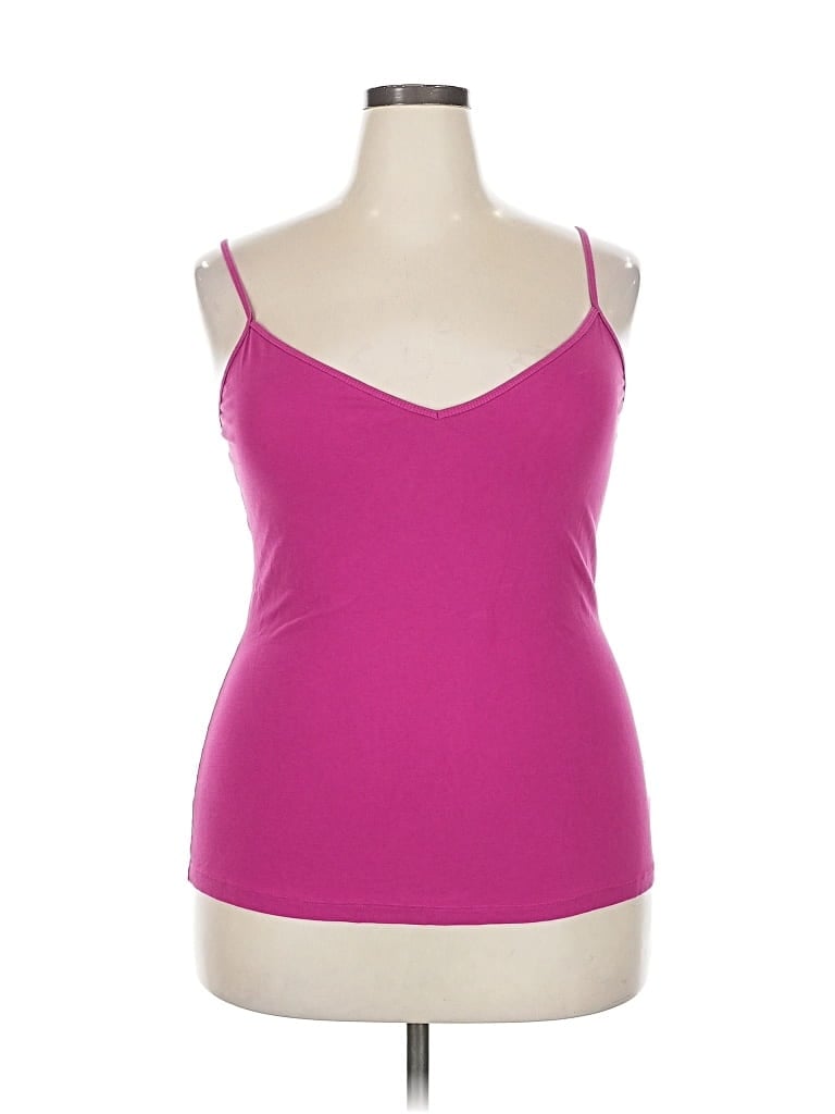 Pre-owned Old Navy Tank Top Pink Sweetheart Neckline Tops