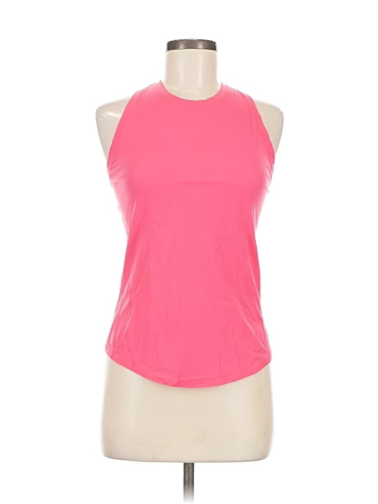 Pre-owned Lululemon Athletica Sleeveless T-shirt In Pink