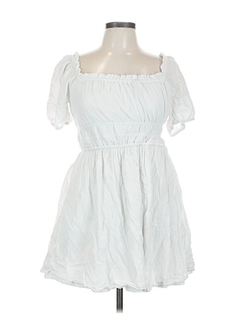 Pre-owned Bp. Casual Dress In White
