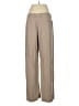 MNG Solid Tan Casual Pants Size 8 - photo 2
