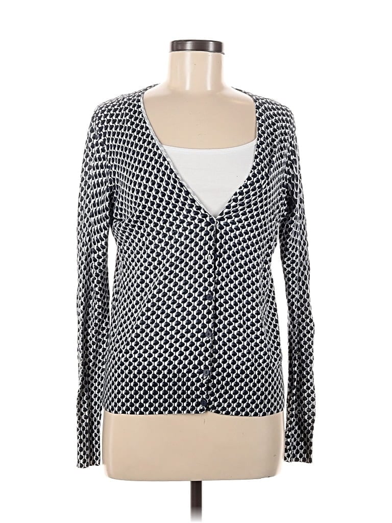Pre-owned Ann Taylor Loft Cardigan Sweater In Black