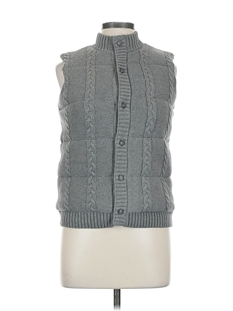Jane And Janie Vest In Gray