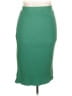 Isabel Solid Green Casual Skirt Size XXL - photo 1
