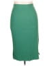 Isabel Solid Green Casual Skirt Size XXL - photo 2
