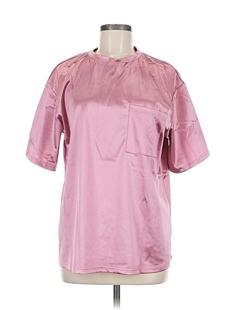 Pre-owned Unbranded Active T-shirt In Pink