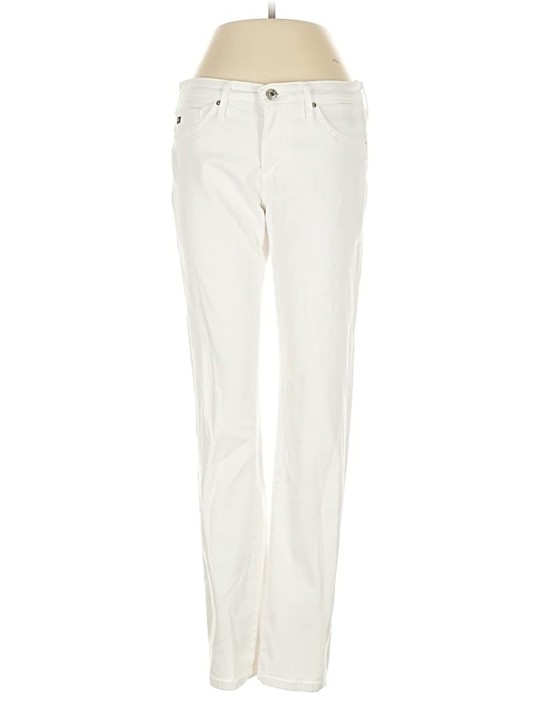 Pre-owned Adriano Goldschmied Casual Pants In White