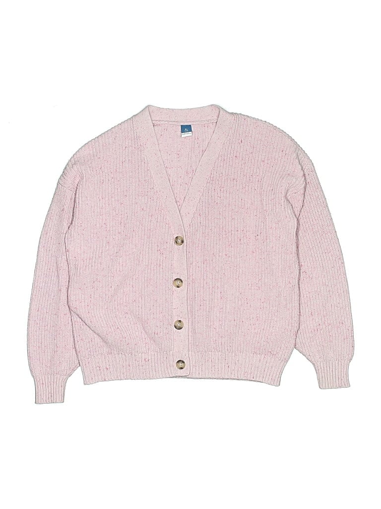 Pre-owned Old Navy Kids' Cardigan Sweater In Pink